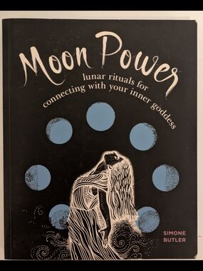 Moon Power Book - Black & Light Blue Cover